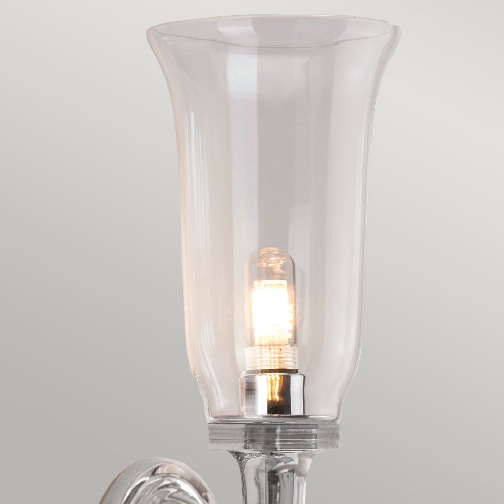 Bad-Wandleuchte Dryden (verchromt) 1x - Elstead Lighting