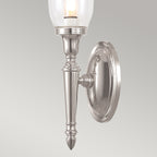 Bad-Wandleuchte Dryden (Nickel) 1x - Elstead Lighting