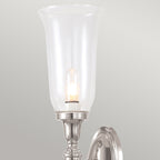 Bad-Wandleuchte Dryden (Nickel) 1x - Elstead Lighting