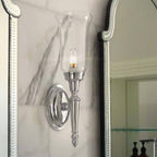 Bad-Wandleuchte Dryden (Nickel) 1x - Elstead Lighting