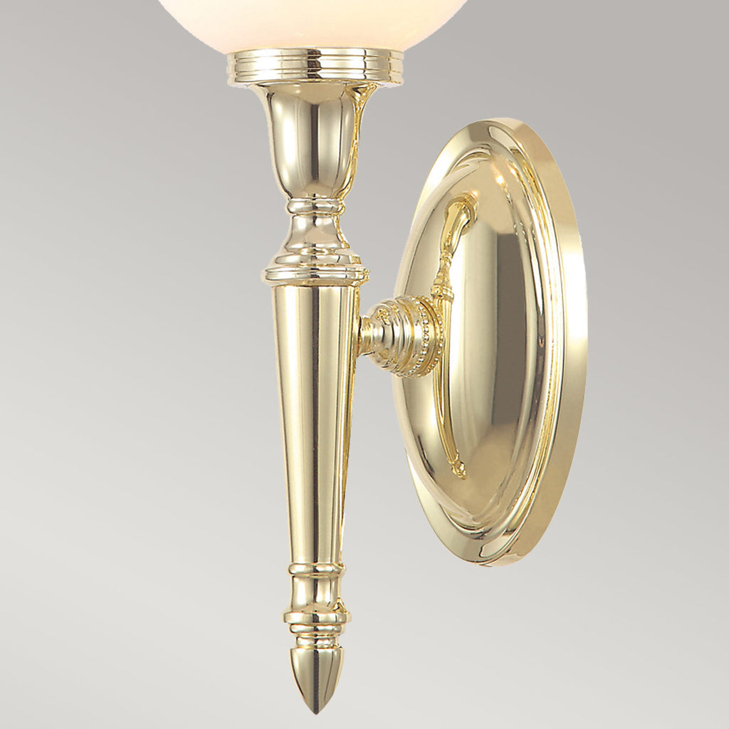 Bad-Wandleuchte Dryden (messingfarben) 1x - Elstead Lighting