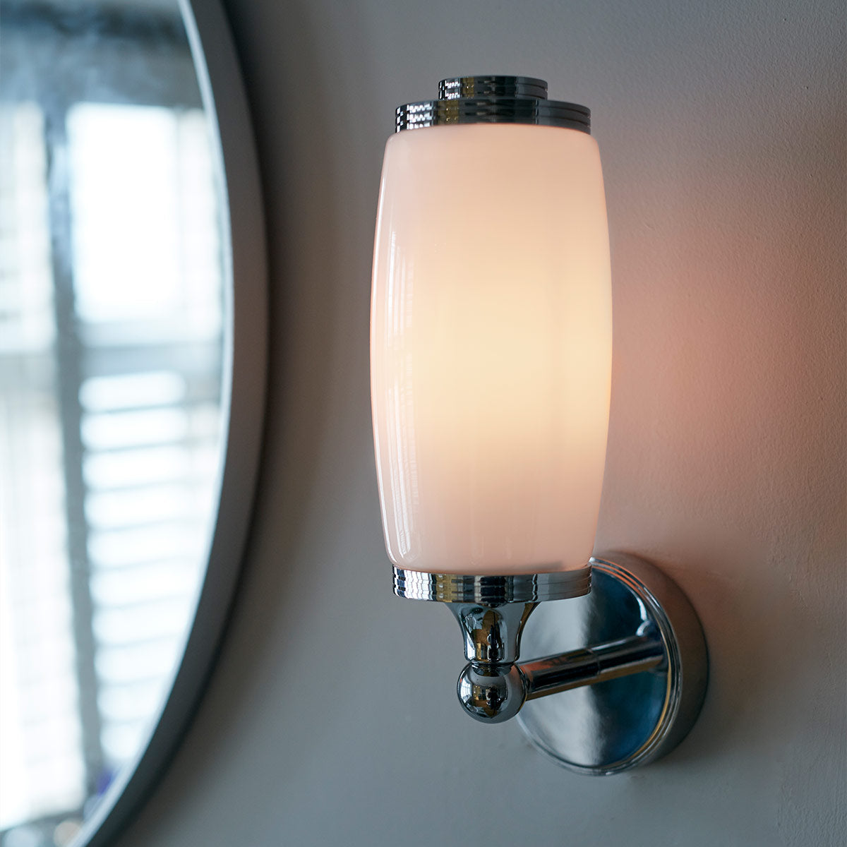 Bad-Wandleuchte Eliot (verchromt) 1x - Elstead Lighting