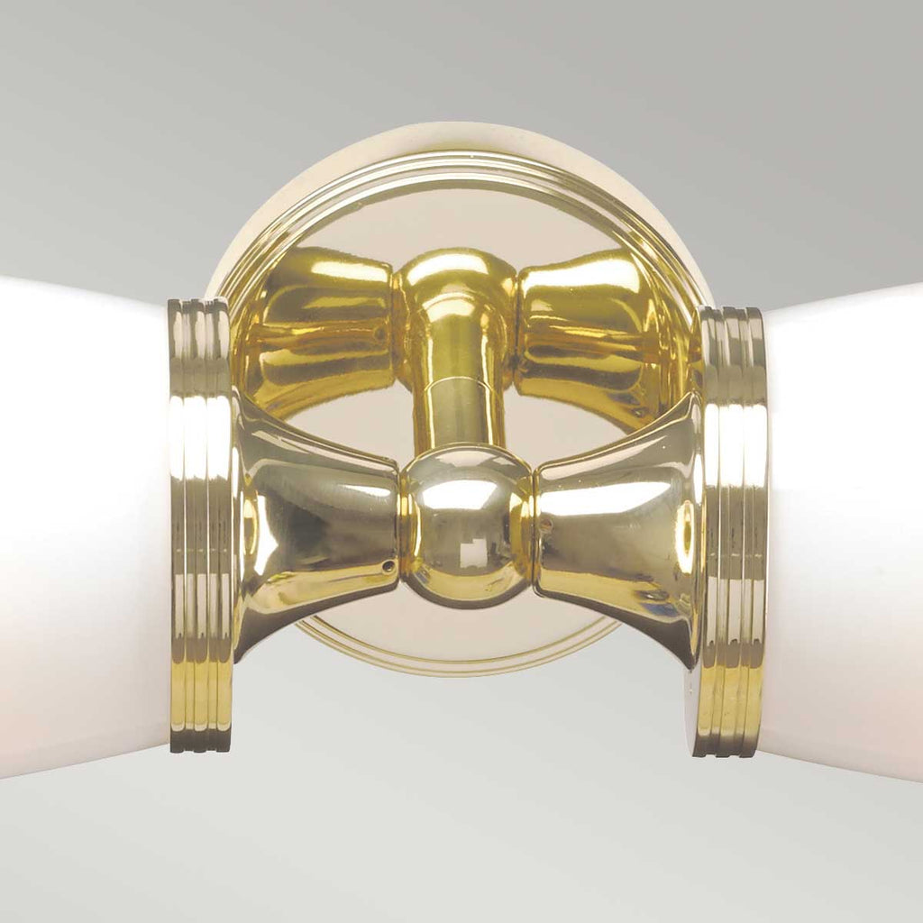 Bad-Wandleuchte Eliot (messingfarben) 2x - Elstead Lighting