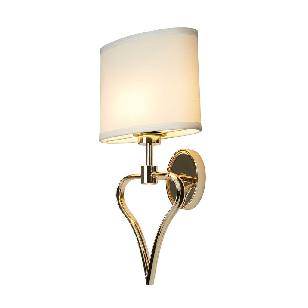 Bad-Wandleuchte Falmouth (weiß) 1x - Elstead Lighting