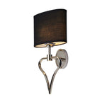 Bad-Wandleuchte Falmouth (schwarz) 1x - Elstead Lighting