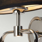 Bad-Wandleuchte Falmouth (schwarz) 1x - Elstead Lighting
