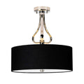 Bad-Deckenleuchte Falmouth (schwarz) 3x - Elstead Lighting