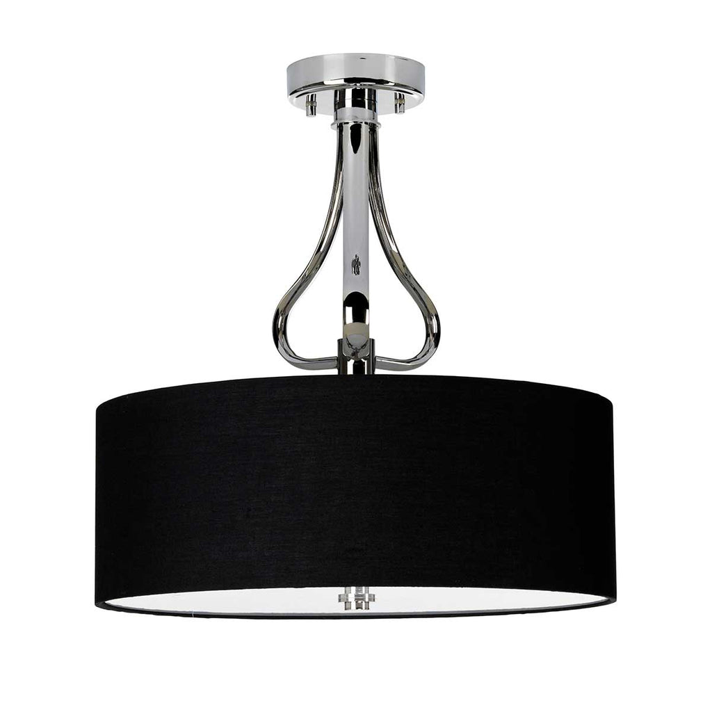 Bad-Deckenleuchte Falmouth (schwarz) 3x - Elstead Lighting