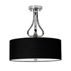 Bad-Deckenleuchte Falmouth (schwarz) 3x - Elstead Lighting