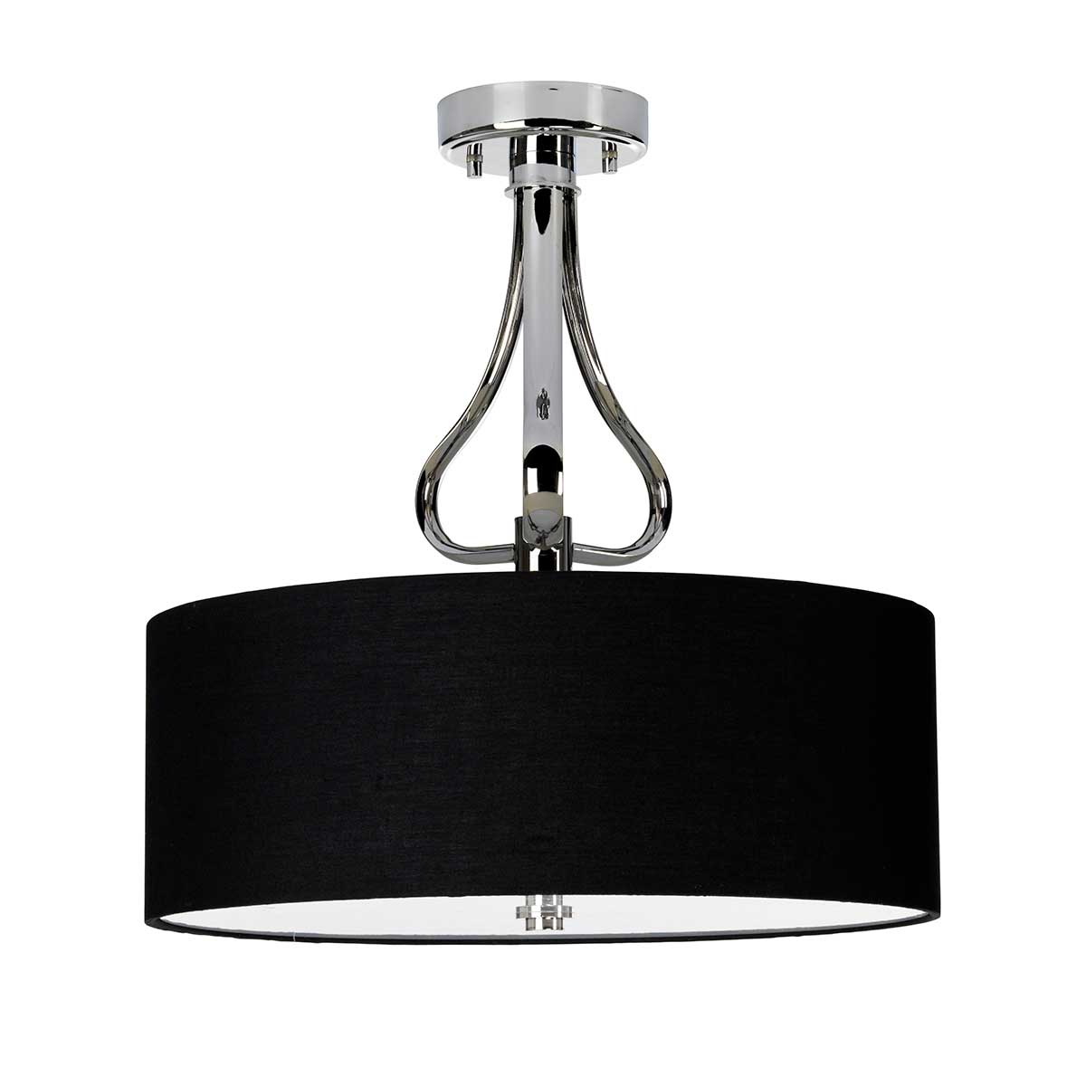 Bad-Deckenleuchte Falmouth (schwarz) 3x - Elstead Lighting