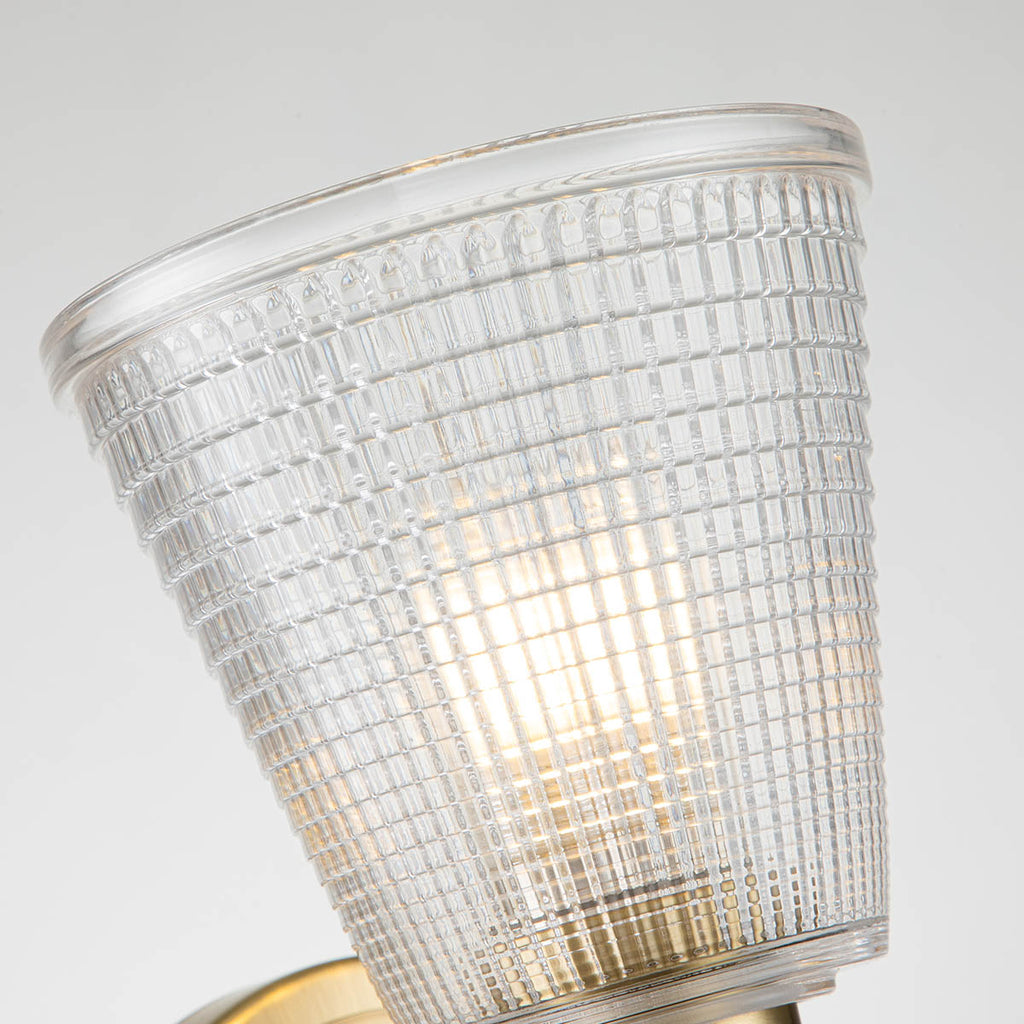 Bad-Wandleuchte Gunnislake (messingfarben) 1x - Elstead Lighting