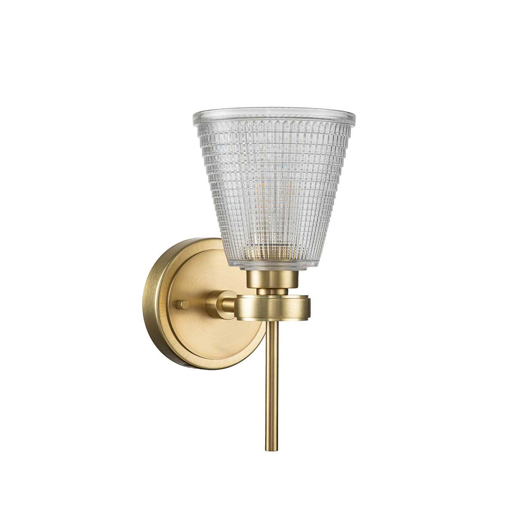 Bad-Wandleuchte Gunnislake (messingfarben) 1x - Elstead Lighting