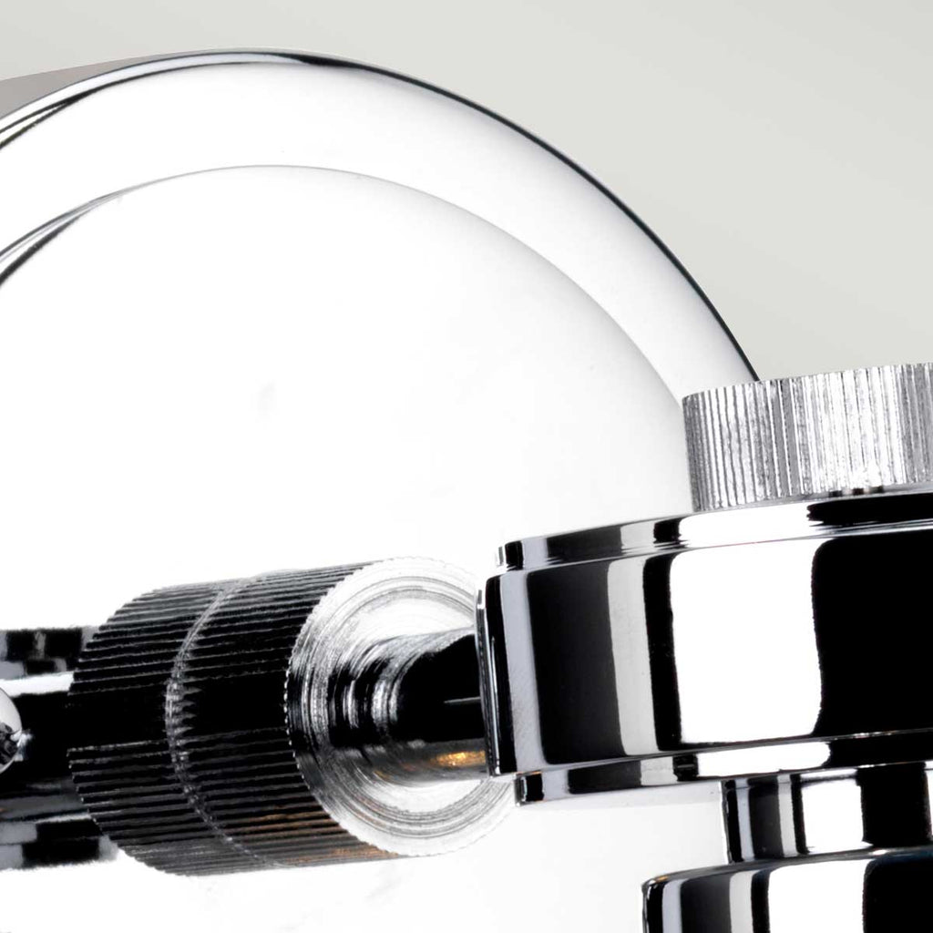 Bad-Wandleuchte Gunnislake (verchromt) 1x - Elstead Lighting