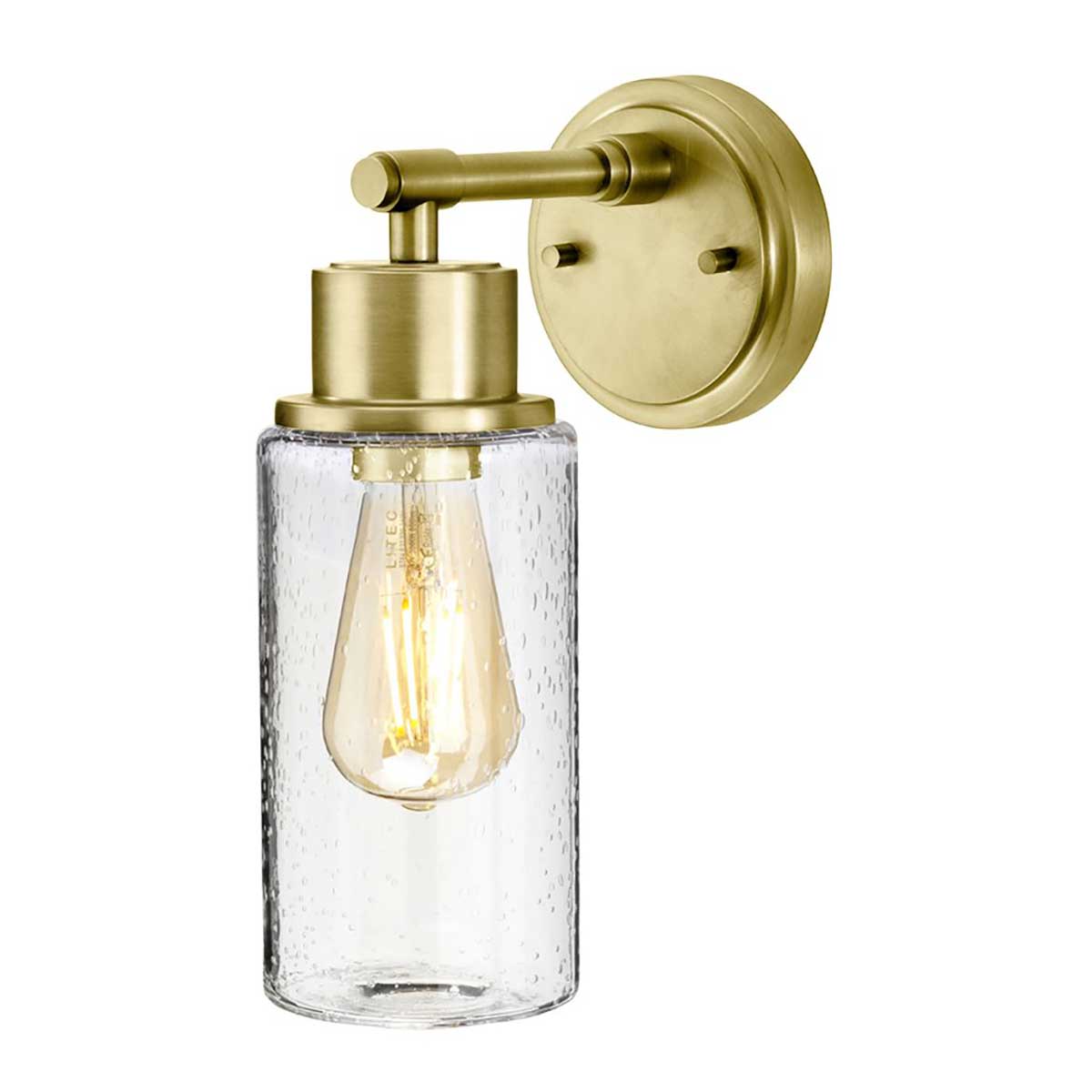Bad-Wandleuchte Morvah (messingfarben) 1x - Elstead Lighting