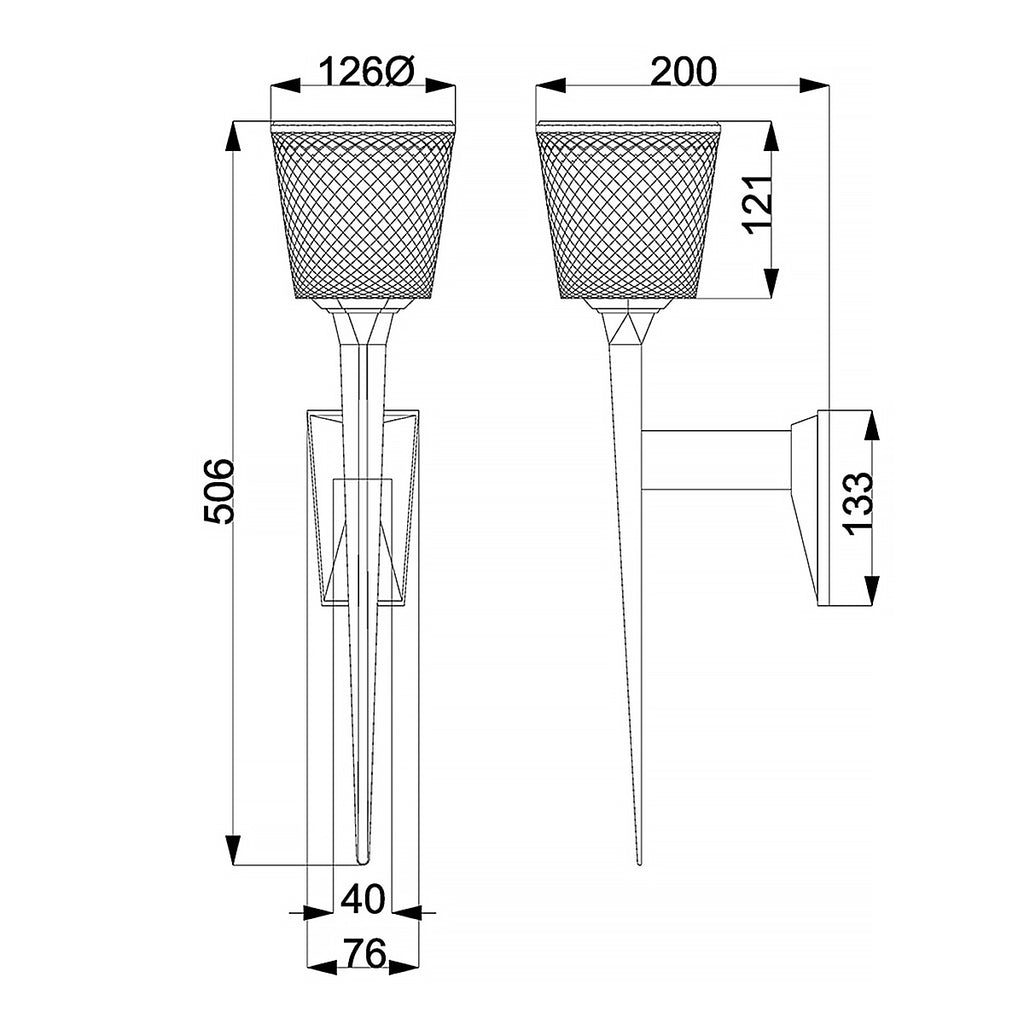 Bad-Wandleuchte Verity (messingfarben) 1x - Elstead Lighting