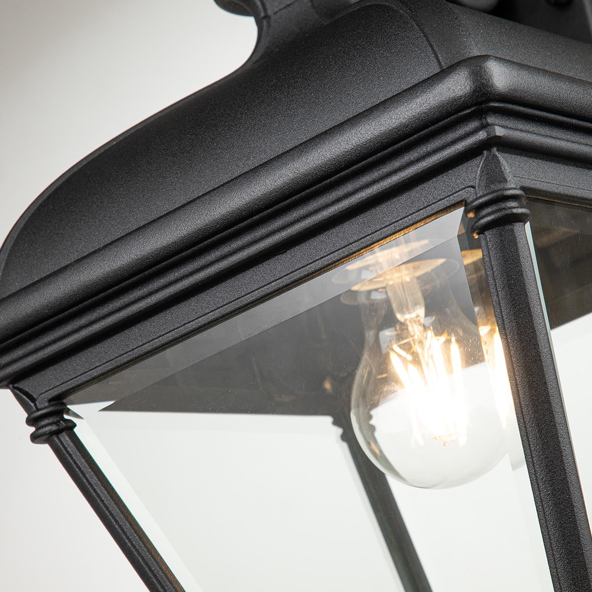 Außen-Wandleuchte Bayview (schwarz) 1x - Elstead Lighting