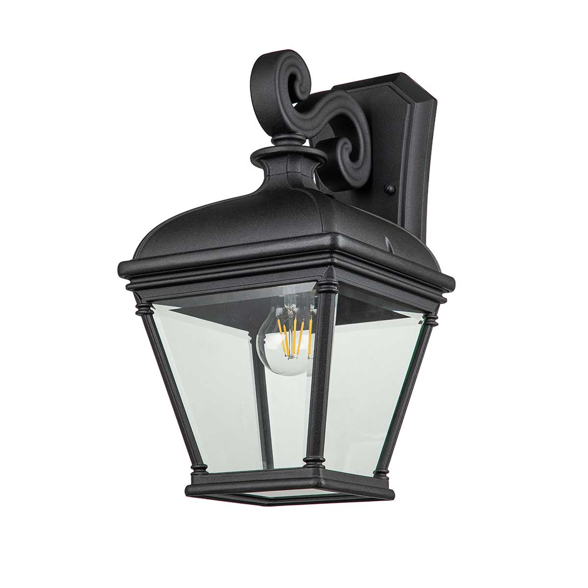 Außen-Wandleuchte Bayview (schwarz) 1x - Elstead Lighting