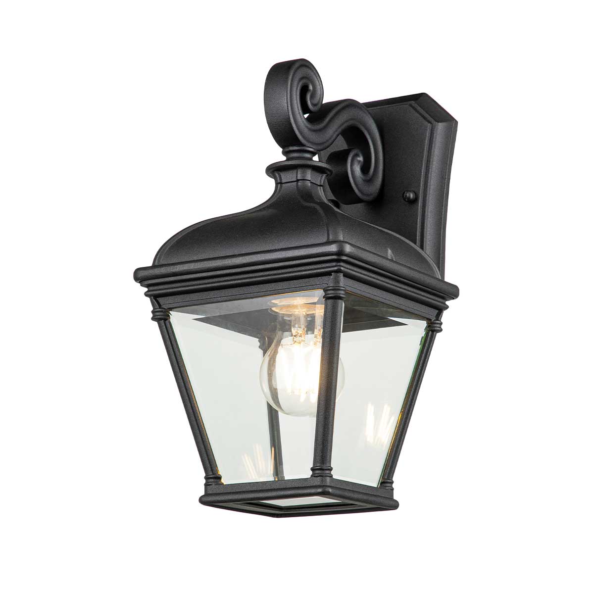 Außen-Wandleuchte Bayview (schwarz) 1x - Elstead Lighting