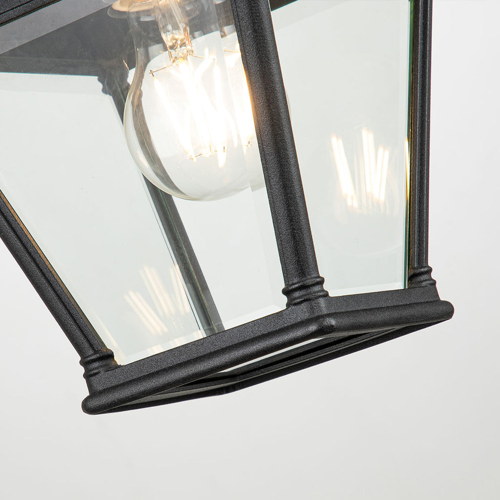 Außen-Wandleuchte Bayview (schwarz) 1x - Elstead Lighting