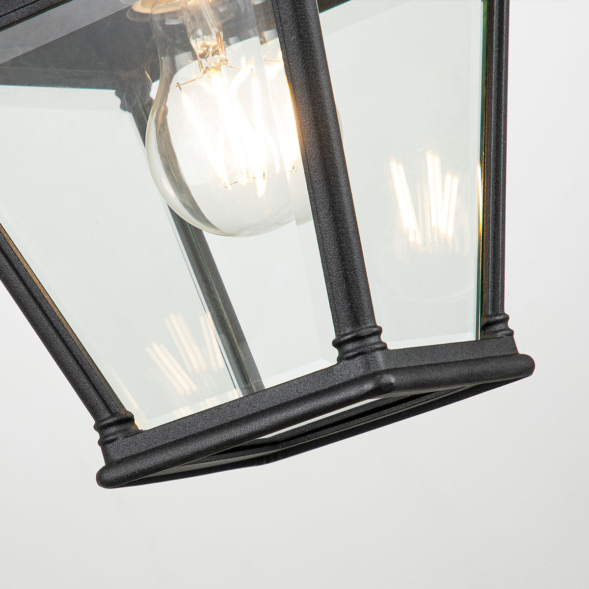 Außen-Wandleuchte Bayview (schwarz) 1x - Elstead Lighting