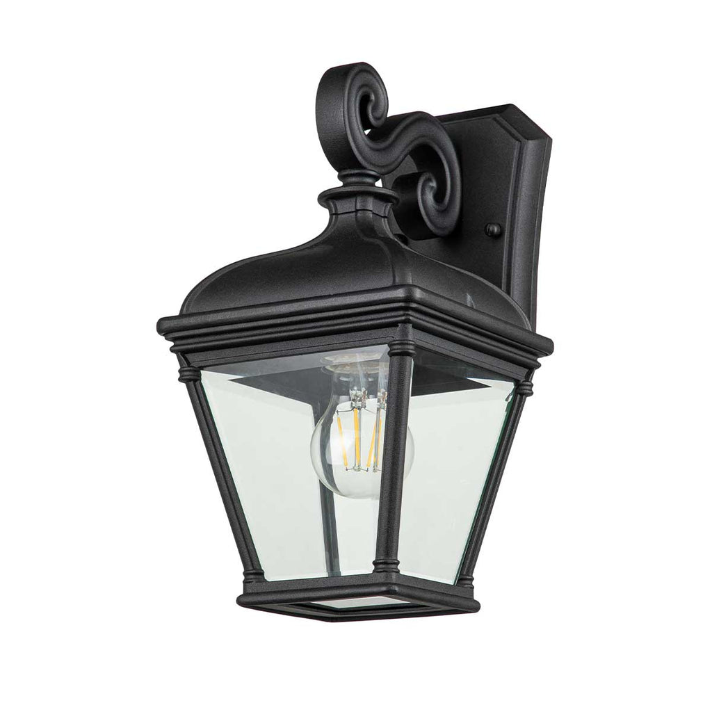 Außen-Wandleuchte Bayview (schwarz) 1x - Elstead Lighting