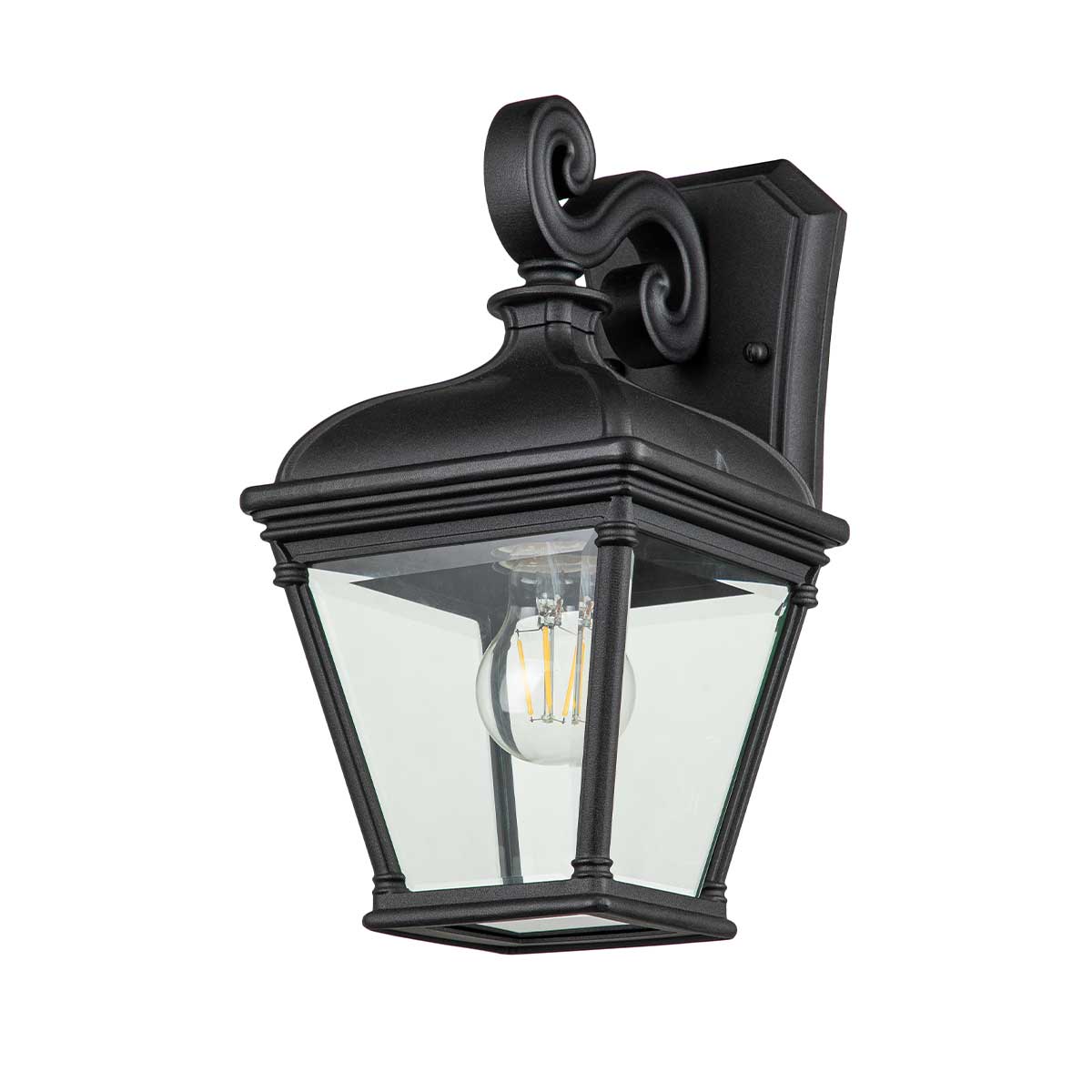 Außen-Wandleuchte Bayview (schwarz) 1x - Elstead Lighting