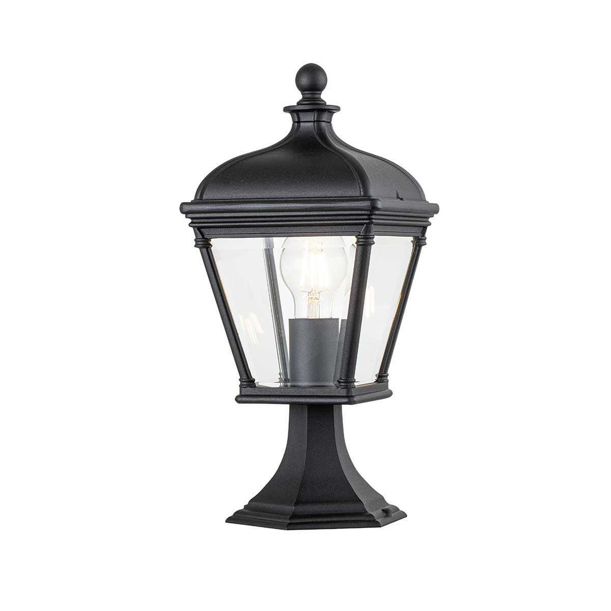 Außen-Sockelleuchte Bayview (schwarz) 1x - Elstead Lighting