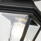 Außen-Deckenleuchte Bayview (schwarz) 1x - Elstead Lighting