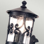 Außen-Wandleuchte Hereford (schwarz) 1x - Elstead Lighting