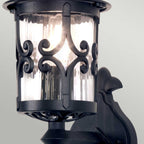 Außen-Wandleuchte Hereford (schwarz) 1x - Elstead Lighting