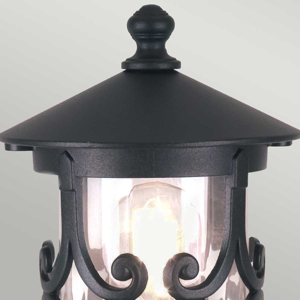 Außen-Sockelleuchte Hereford (schwarz) 1x - Elstead Lighting