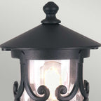 Außen-Sockelleuchte Hereford (schwarz) 1x - Elstead Lighting