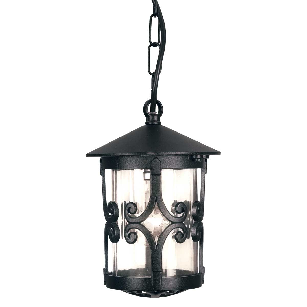 Außen-Pendelleuchte Hereford (schwarz) 1x - Elstead Lighting