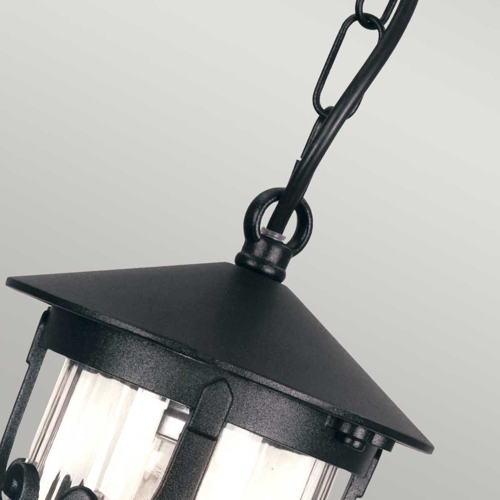 Außen-Pendelleuchte Hereford (schwarz) 1x - Elstead Lighting