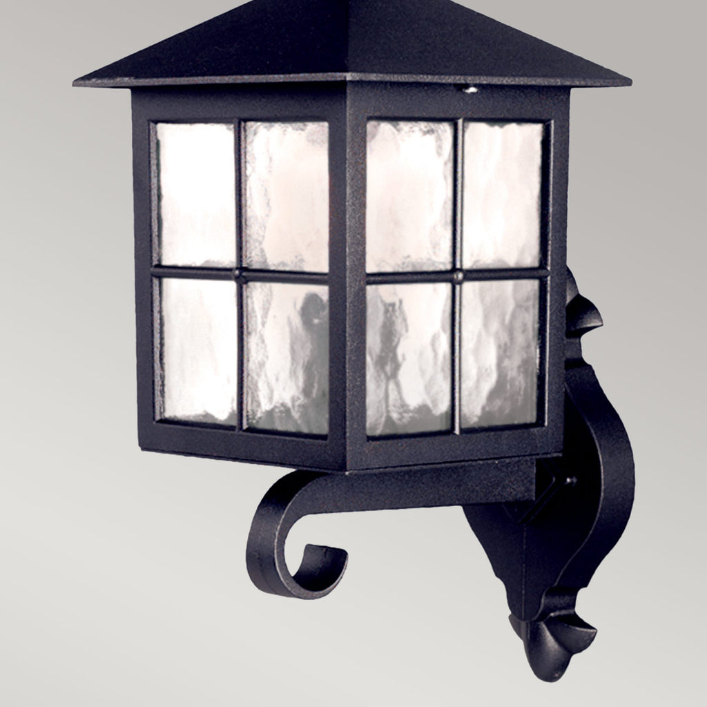 Außen-Wandleuchte Winchester (schwarz) 1x - Elstead Lighting