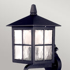 Außen-Wandleuchte Winchester (schwarz) 1x - Elstead Lighting