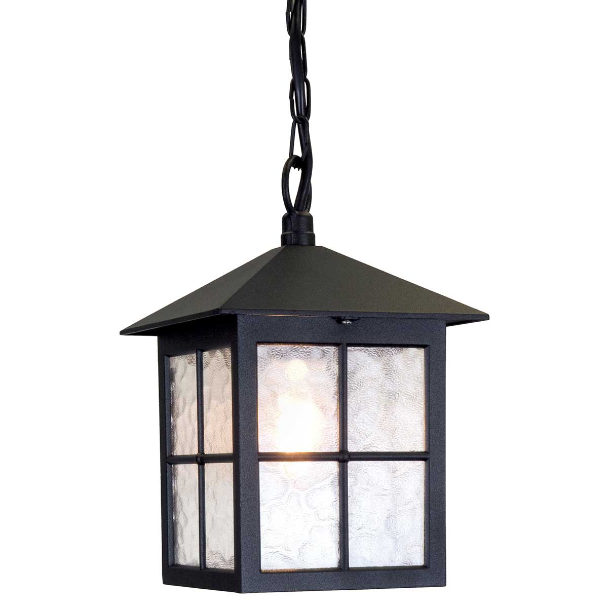 Außen-Pendelleuchte Winchester (schwarz) 1x - Elstead Lighting