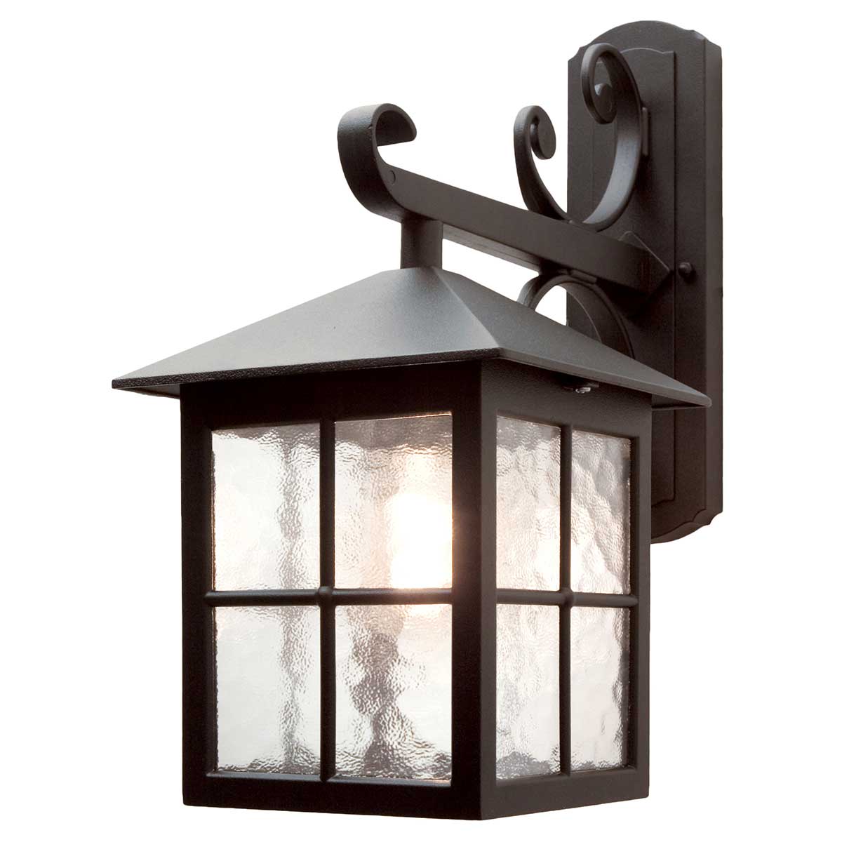 Außen-Wandleuchte Winchester (schwarz) 1x - Elstead Lighting
