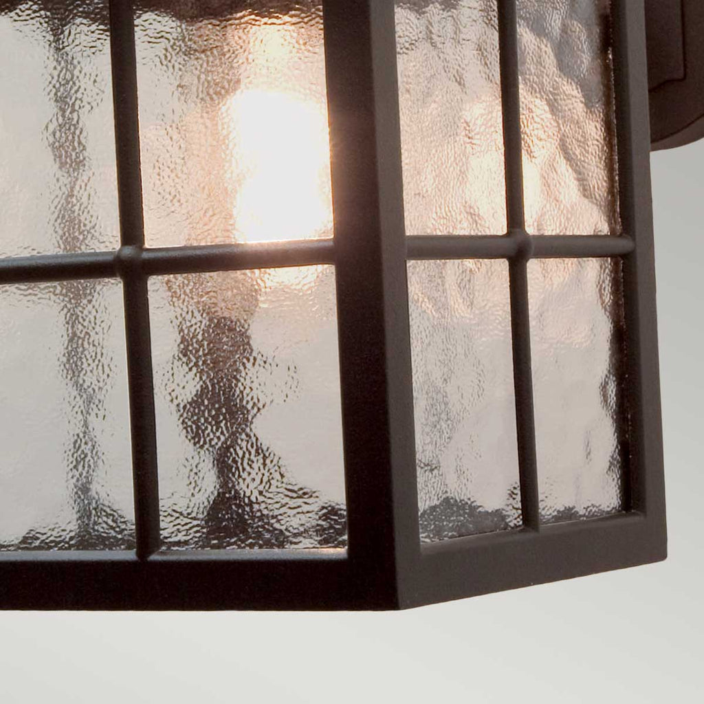 Außen-Wandleuchte Winchester (schwarz) 1x - Elstead Lighting