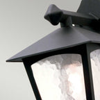Außen-Wandleuchte York (schwarz) 1x - Elstead Lighting