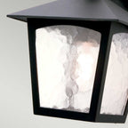 Außen-Wandleuchte York (schwarz) 1x - Elstead Lighting