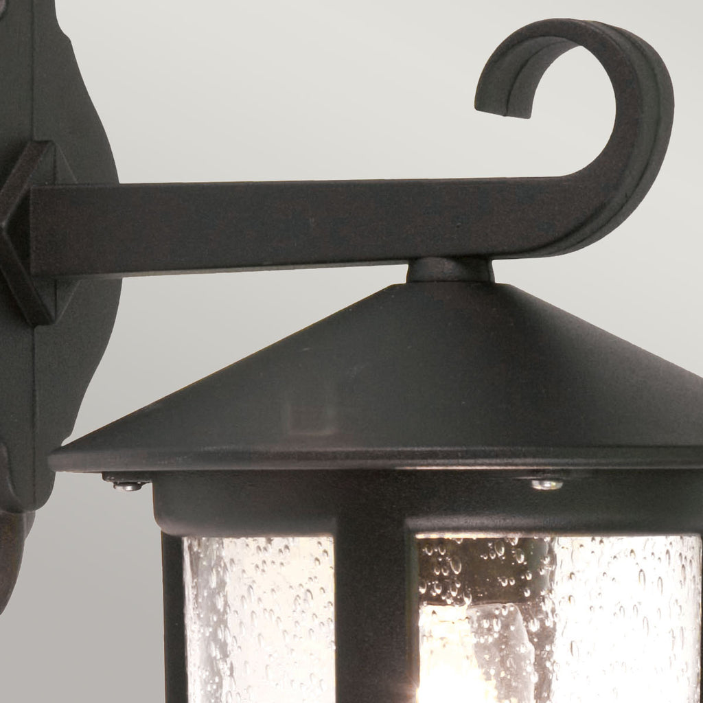 Außen-Wandleuchte Hereford (schwarz) 1x - Elstead Lighting
