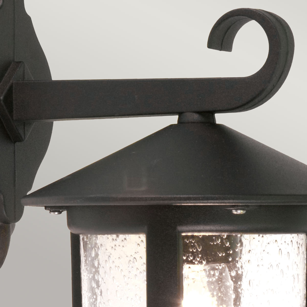 Außen-Wandleuchte Hereford (schwarz) 1x - Elstead Lighting