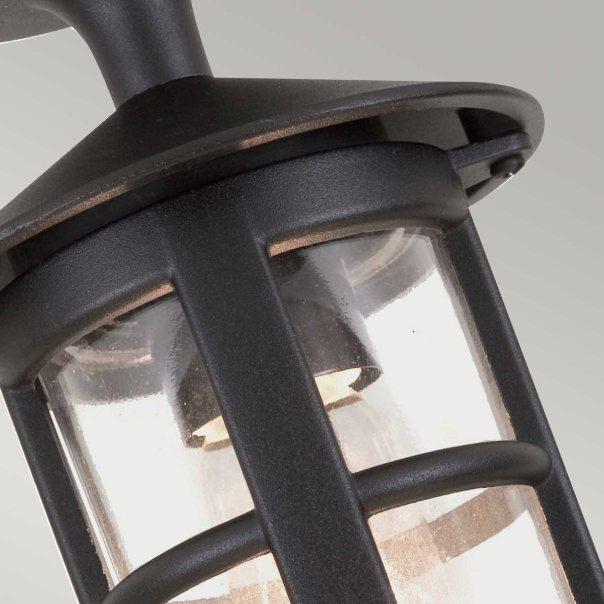 Außen-Deckenleuchte Hereford (schwarz) 1x - Elstead Lighting