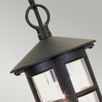 Außen-Pendelleuchte Hereford (schwarz) 1x - Elstead Lighting
