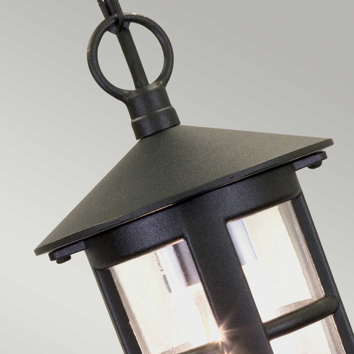 Außen-Pendelleuchte Hereford (schwarz) 1x - Elstead Lighting