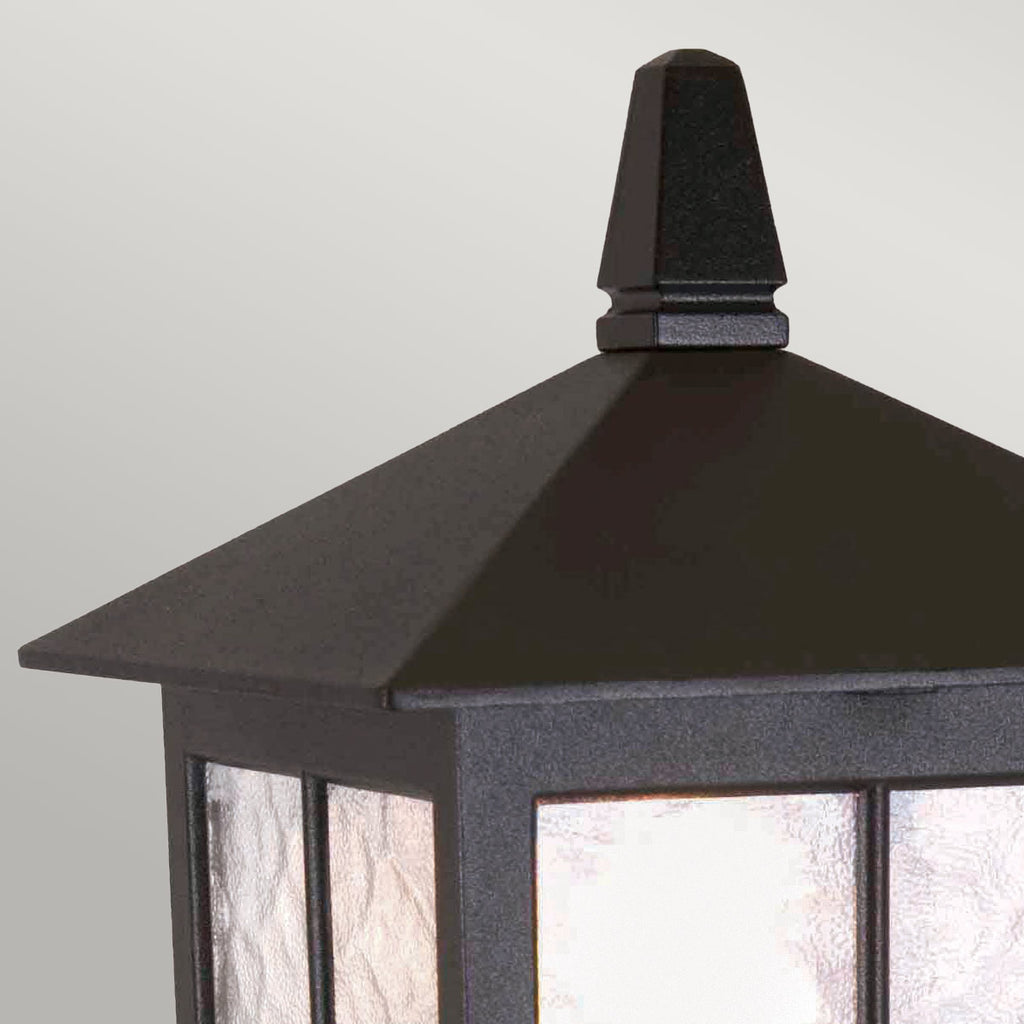 Außen-Sockelleuchte Winchester (schwarz) 1x - Elstead Lighting