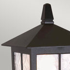 Außen-Sockelleuchte Winchester (schwarz) 1x - Elstead Lighting