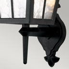 Außen-Wandleuchte Canterbury (schwarz) 1x - Elstead Lighting