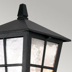 Außen-Wandleuchte Canterbury (schwarz) 1x - Elstead Lighting